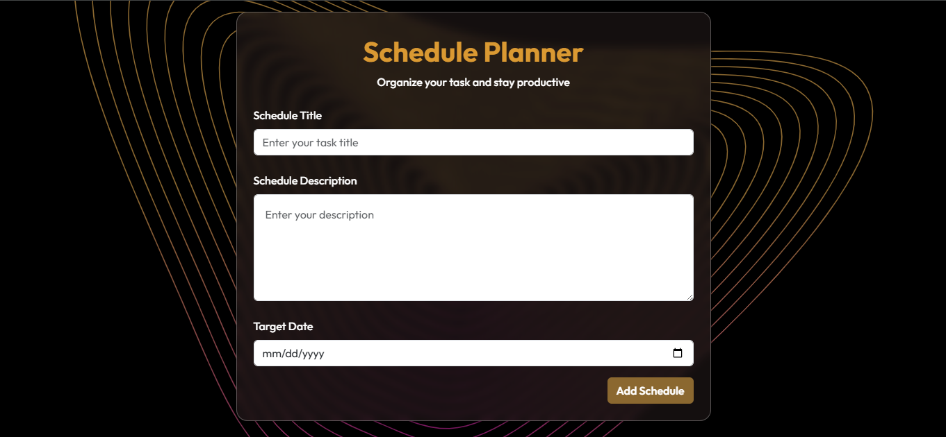 schedule-planner